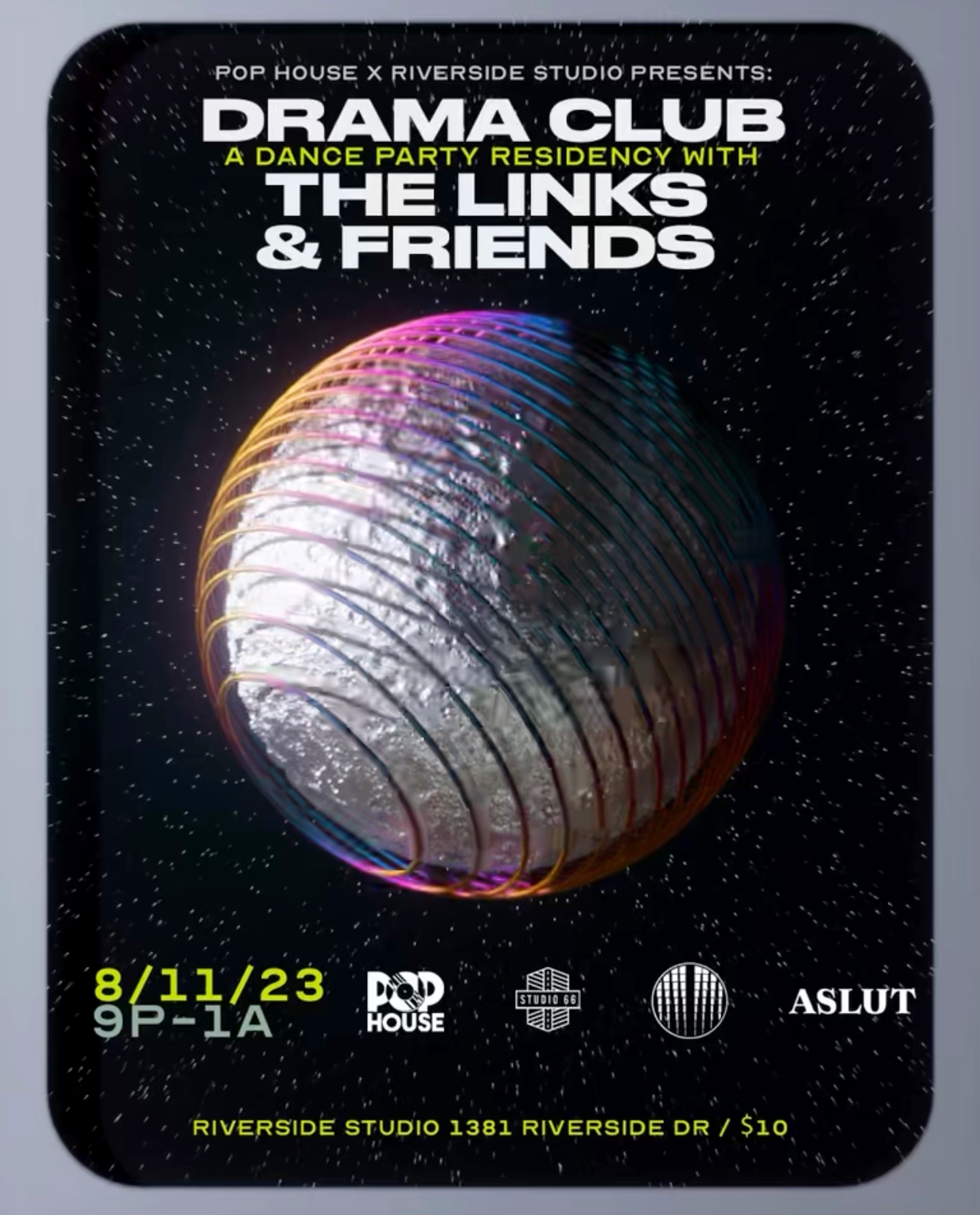 The Links Launches New Dance Party Residency 'Drama Club' at Tulsa's Riverside Studio