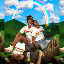 Load image into Gallery viewer, ASLUT Rainbow Tee
